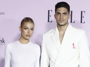 Jessica Goicoechea y Marc Bartra Jessica Goicoechea y Marc Bartra