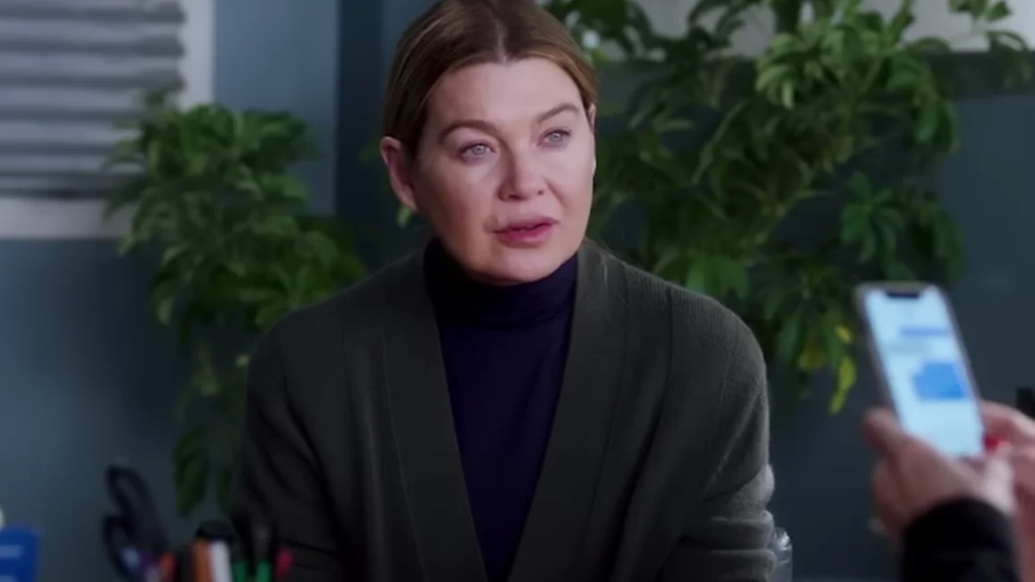 Ellen Pompeo como Meredith Grey en la temporada 20 de Anatom&iacute;a de Grey