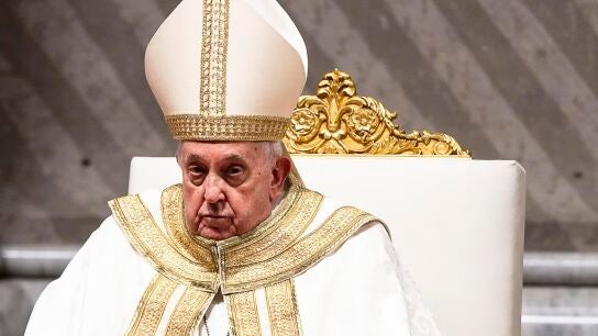 El Papa Francisco, en la misa de A&ntilde;o Nuevo