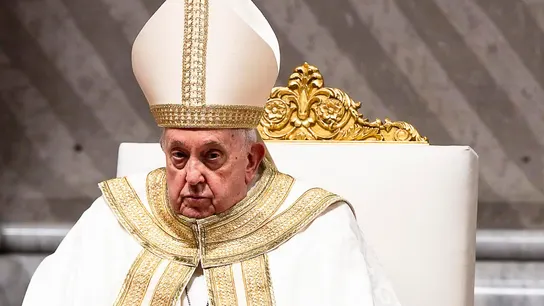 El Papa Francisco, en la misa de Año Nuevo El Papa Francisco, en la misa de Año Nuevo