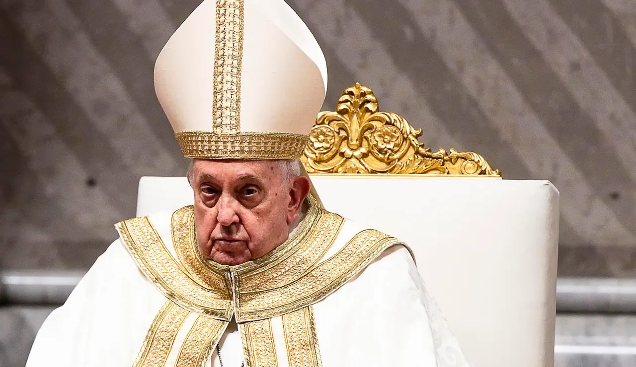 El Papa Francisco, en la misa de Año Nuevo