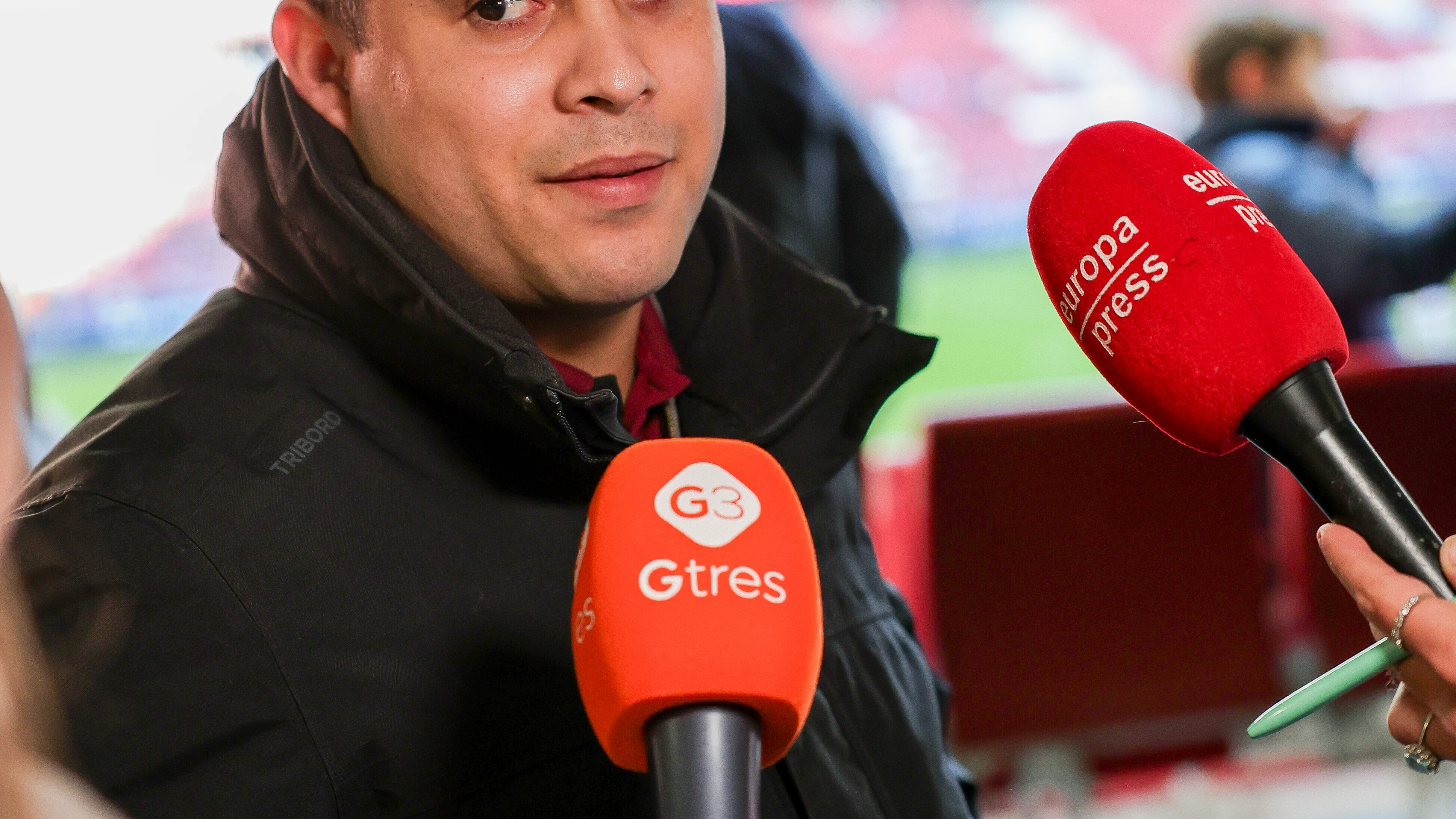 José Fernando, muy amable con la prensa José Fernando, muy amable con la prensa