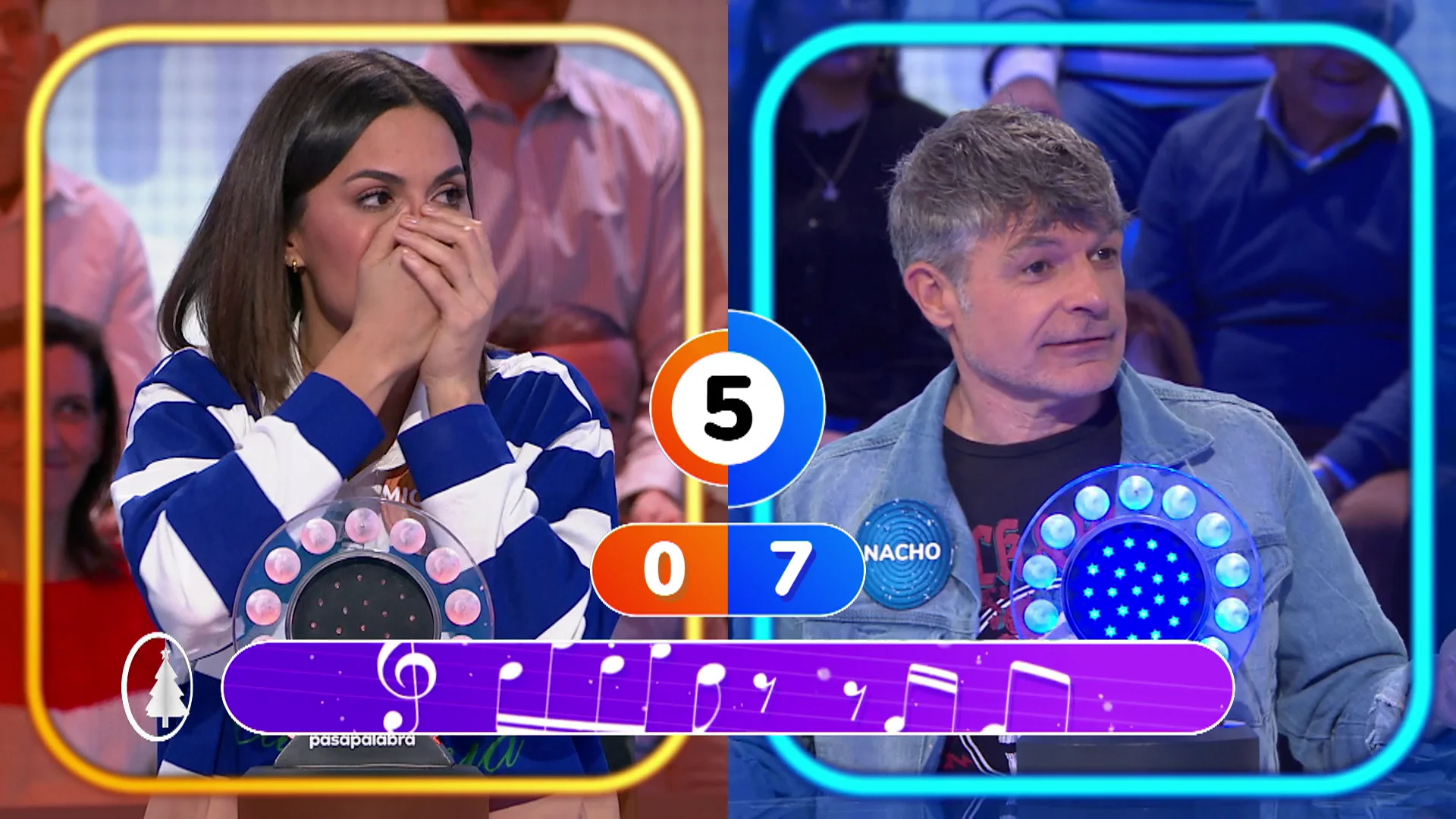 Michelle Calvó se defiende tras atragantarse con Mecano: “Tenéis favoritismo” Michelle Calvó se defiende tras atragantarse con Mecano: “Tenéis favoritismo”