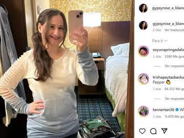 Gypsy Rose tras su salida de la cárcel Gypsy Rose tras su salida de la cárcel