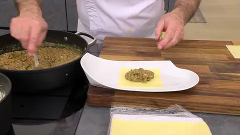 Monta la lasaña Monta la lasaña
