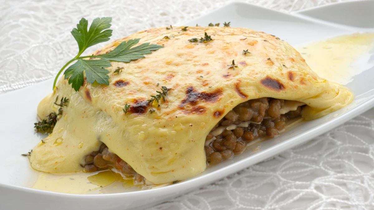  Receta de lasaña de lentejas de Karlos Arguiñano