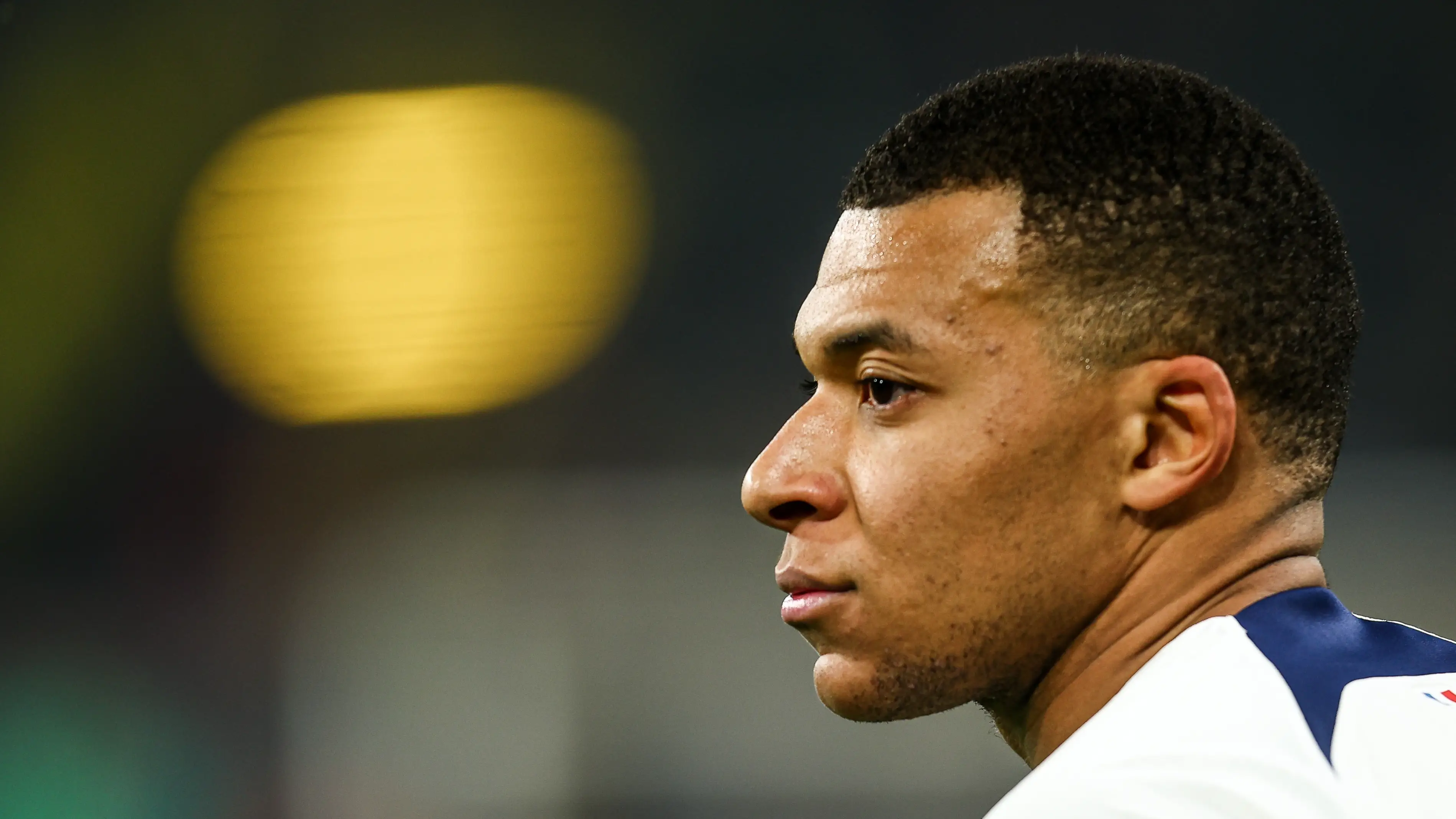 Mbapp&eacute;, en el partido de Champions contra el Borussia Dortmund