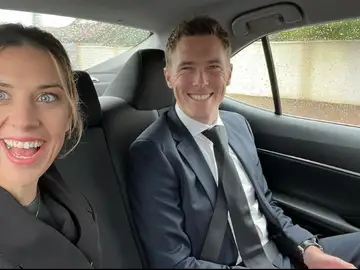 Melissa Hoskins y Rohan Dennis, en una imagen en el Instagram del ciclista Melissa Hoskins y Rohan Dennis, en una imagen en el Instagram del ciclista