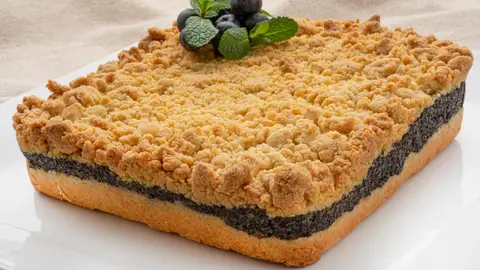 Receta de crumble de semillas de amapolas, un pastel único de Karlos Arguiñano Receta de crumble de semillas de amapolas, un pastel único de Karlos Arguiñano