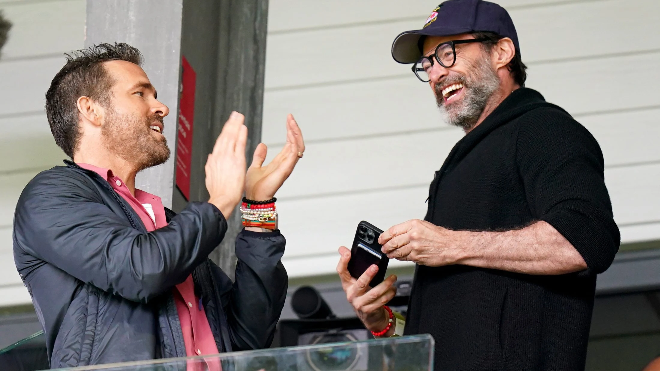 Ryan Reynolds y Hugh Jackman Ryan Reynolds y Hugh Jackman
