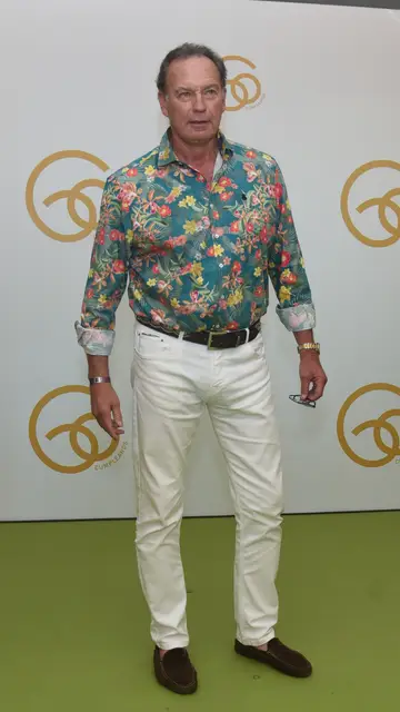 Bertin Osborne en la fiesta de El Turronero Bertin Osborne en la fiesta de El Turronero