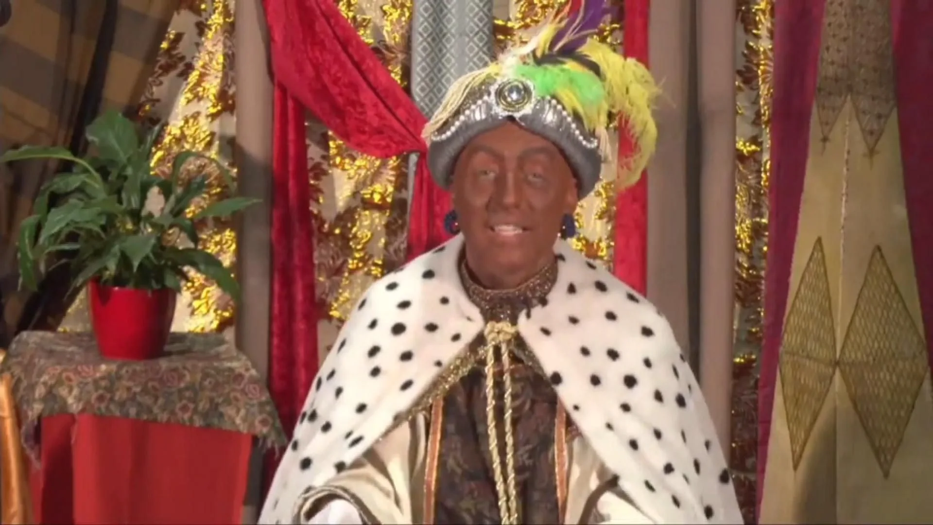 Pol&eacute;mica por el 'blackface' de Baltasar y su forma de hablar