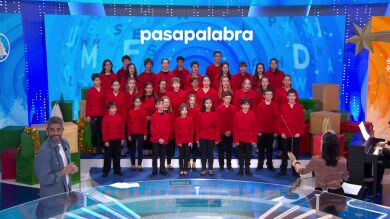 La Pista más navideña de Pasapalabra: descubre al Coro de Niños de la Comunidad de Madrid