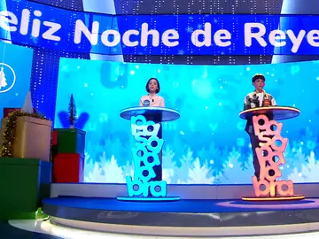 Claudia y Nico protagonizan El Rosco más mágico de la Navidad: ¡ella llega a 24 aciertos! Claudia y Nico protagonizan El Rosco más mágico de la Navidad: ¡ella llega a 24 aciertos!