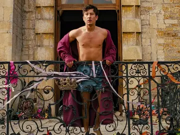 Barry Keoghan como Oliver Quick en Saltburn Barry Keoghan como Oliver Quick en Saltburn