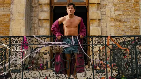 Barry Keoghan como Oliver Quick en Saltburn Barry Keoghan como Oliver Quick en Saltburn