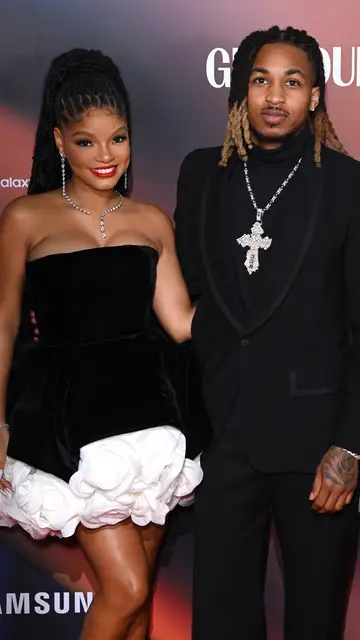 Halle Bailey junto a su pareja, el rapero DDG Halle Bailey junto a su pareja, el rapero DDG