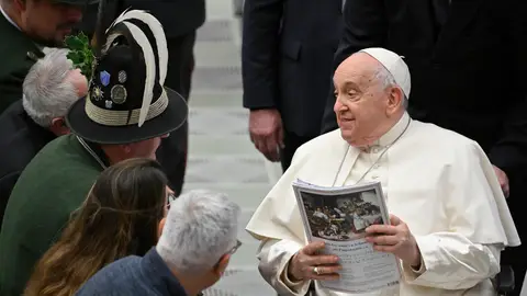 Imagen de archivo del papa Francisco Imagen de archivo del papa Francisco