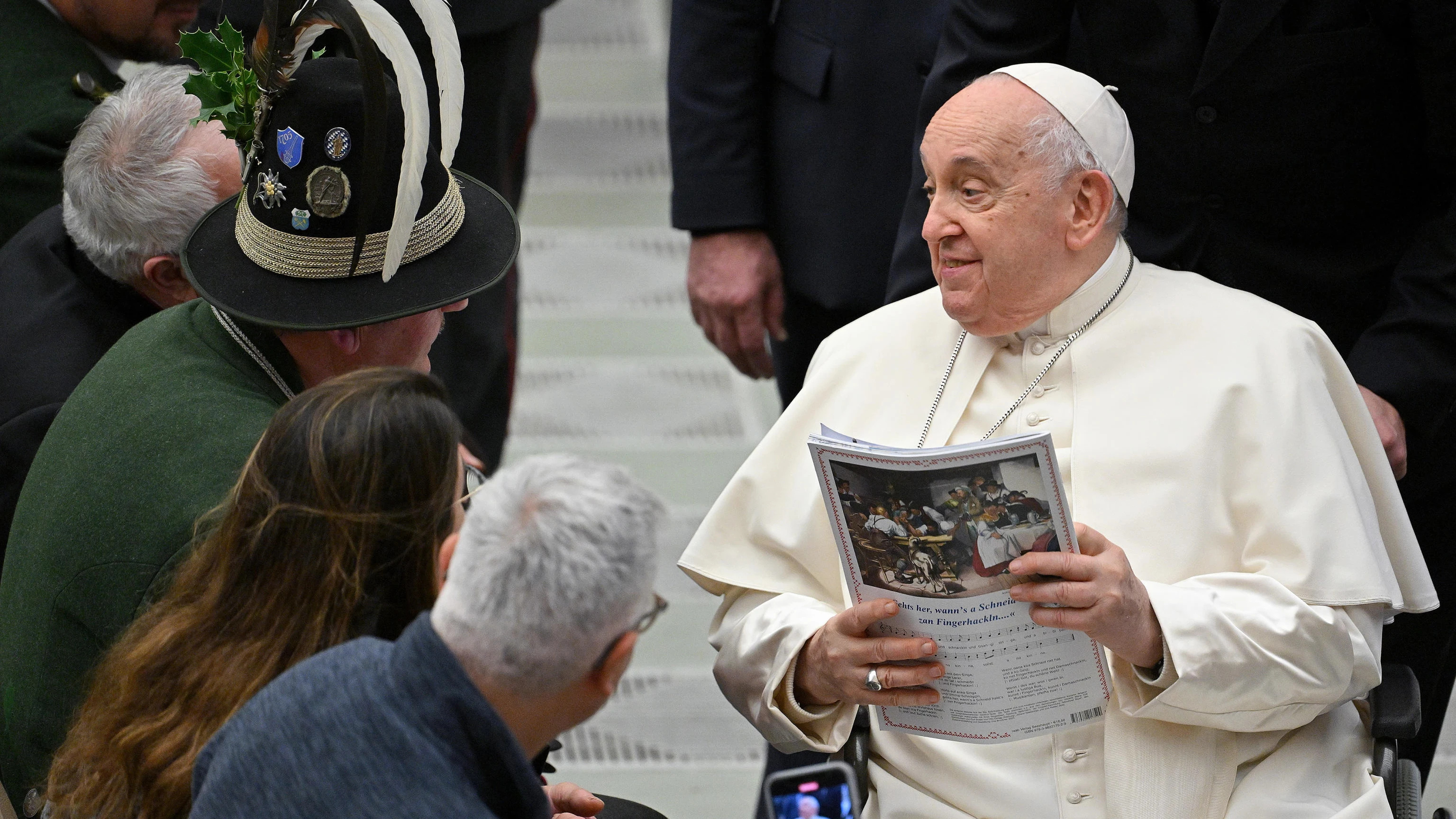 Imagen de archivo del papa Francisco Imagen de archivo del papa Francisco