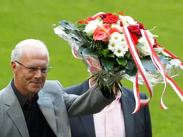 Franz Beckenbauer, en una imagen de archivo Franz Beckenbauer, en una imagen de archivo