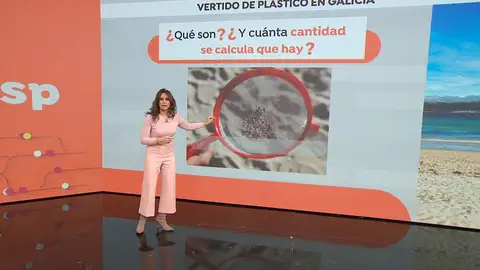 Vertido de plástico en Galicia Lorena García