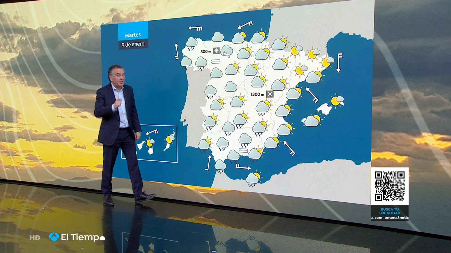 La previsión de Roberto Brasero La previsión de Roberto Brasero