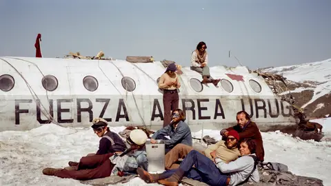 Imagen recreada de una fotografía real para La sociedad de la nieve Imagen recreada de una fotografía real para La sociedad de la nieve