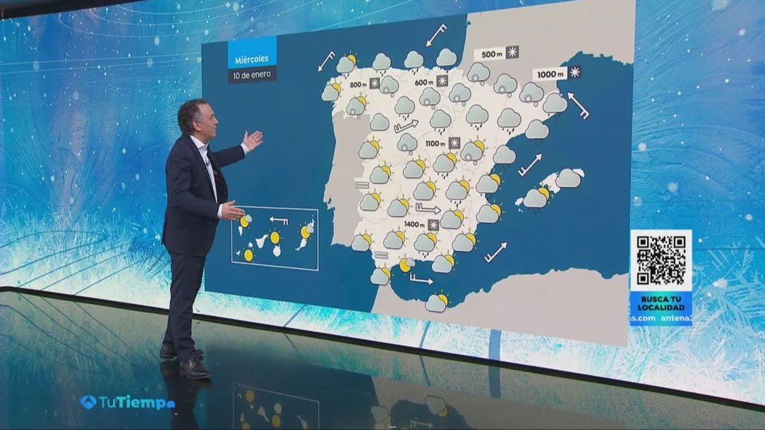 Roberto Brasero explica cómo afectará la DANA a España Roberto Brasero explica cómo afectará la DANA a España