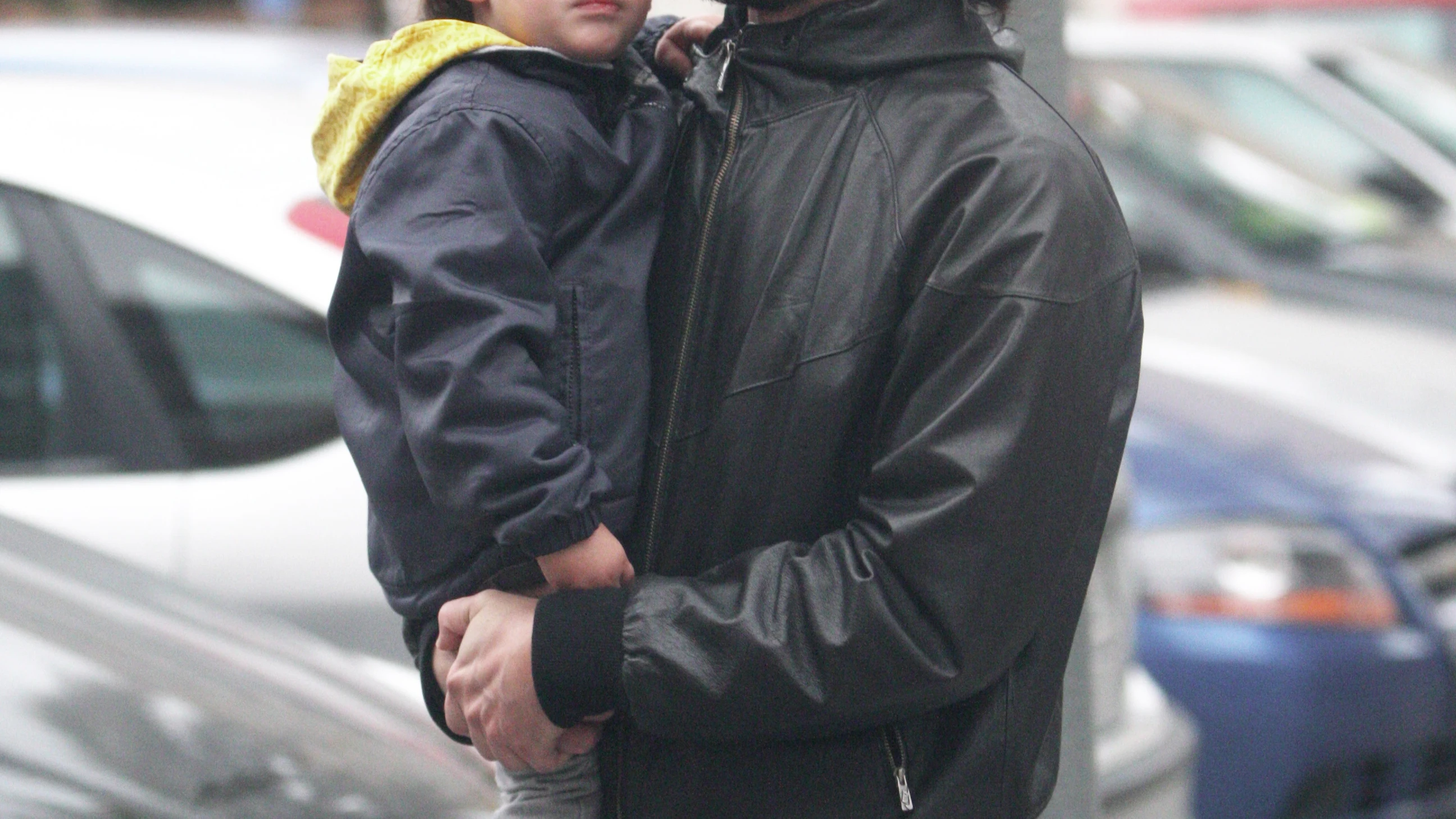 Santi Millán y su hijo Marc Santi Millán y su hijo Marc