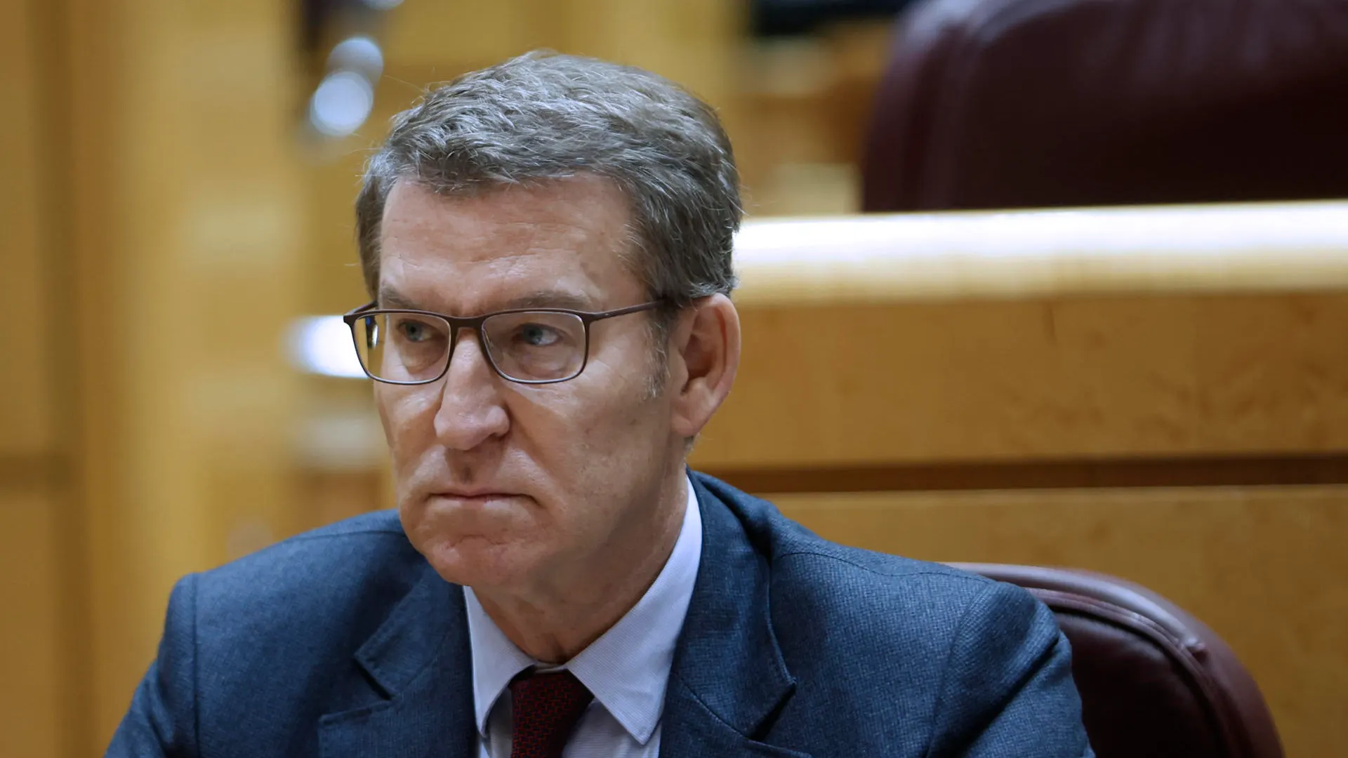 Alberto N&uacute;&ntilde;ez Feij&oacute;o, presidente del PP
