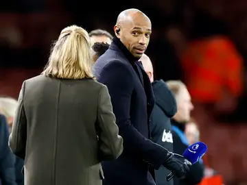 Thierry Henry, en el Emirates Stadium Thierry Henry, en el Emirates Stadium