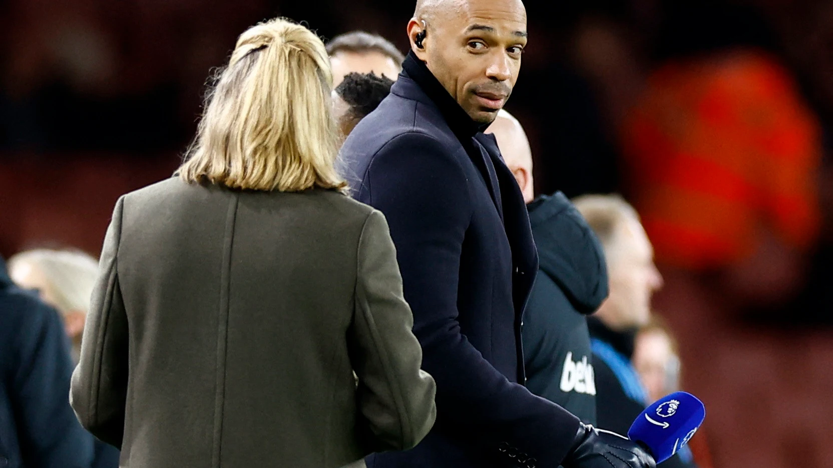 Thierry Henry, en el Emirates Stadium Thierry Henry, en el Emirates Stadium