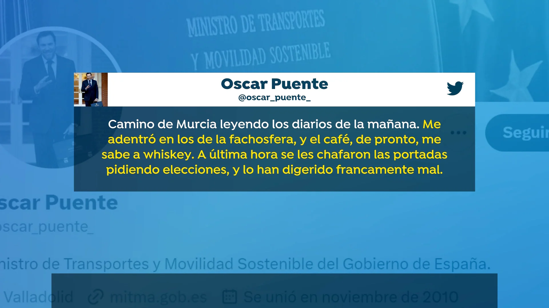 Óscar Puente Óscar Puente