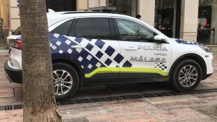 Veh&iacute;culo de la Polic&iacute;a Local de M&aacute;laga