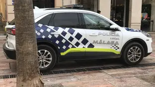 Vehículo de la Policía Local de Málaga Vehículo de la Policía Local de Málaga