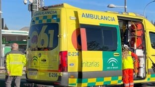 Ambulancia del Centro de Emergencias Sanitarias 061