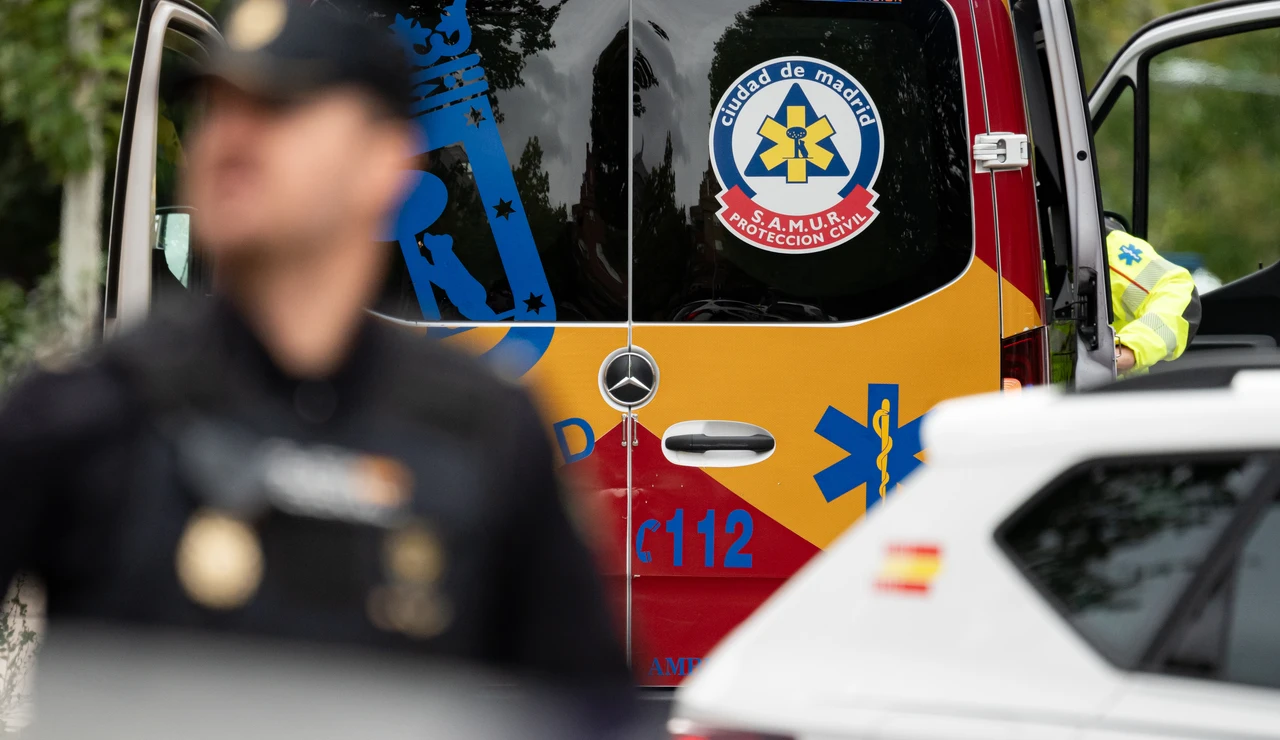 Una ambulancia de la Comunidad de Madrid