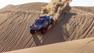 Carlos Sainz durante la sexta etapa del Rally Dakar 2024
