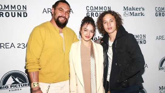 Jason Momoa y sus hijos Jason Momoa y sus hijos