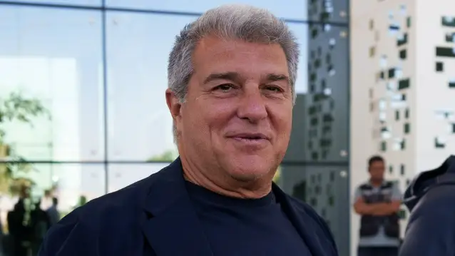 Joan Laporta en Arabia Saud&iacute;