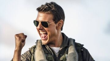 Tom Cruise en Top Gun: Maverick