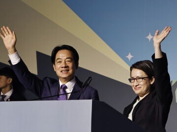 El candidato del Partido Democrático Progresista (PPD), William Lai