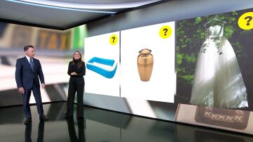 Mat&iacute;as Prats y M&oacute;nica Carrillo, presentadores de Antena 3 Noticias Fin de Semana