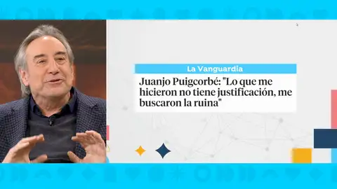 Juanjo Puigcorbé en Espejo Público. Juanjo Puigcorbé en Espejo Público.