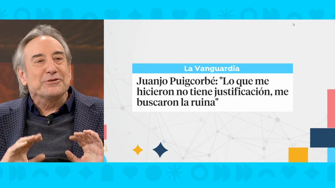 Juanjo Puigcorb&eacute; en Espejo P&uacute;blico.
