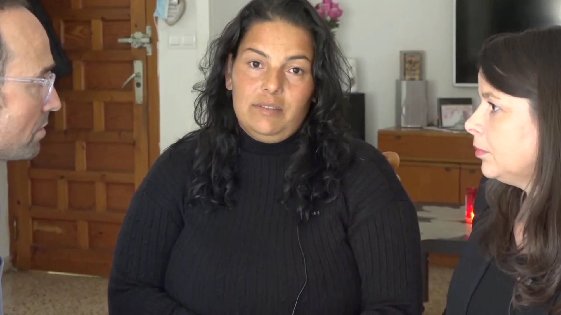 Miglena, madre del joven desaparecido Miglena, madre del joven desaparecido