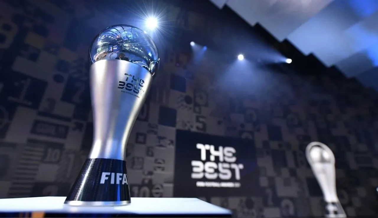 El trofeo The Best de la FIFA
