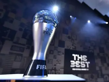 El trofeo The Best de la FIFA El trofeo The Best de la FIFA
