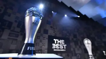 El trofeo The Best de la FIFA El trofeo The Best de la FIFA