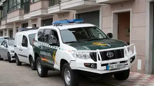 Imagen de archivo de un operativo de la Guardia Civil Imagen de archivo de un operativo de la Guardia Civil